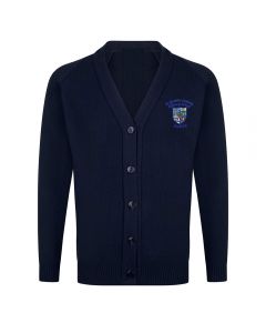 St Ignatius Catholic Primary Knitted Cardigan with school logo